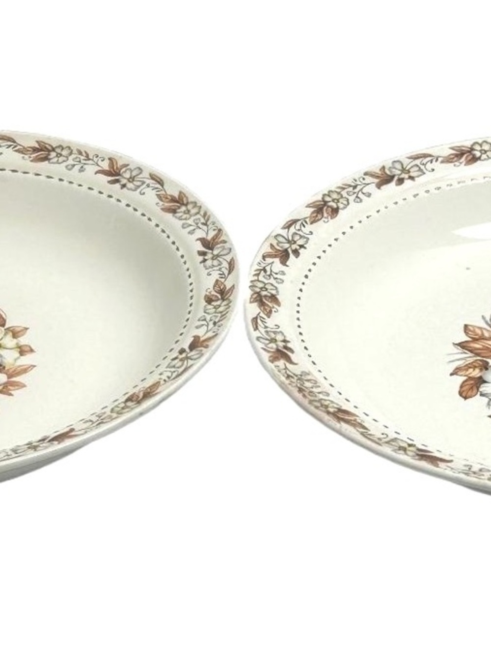 Vintage Harmony House "Fairfax" Salad or Soup Bowls by Hall China - Set of 2
